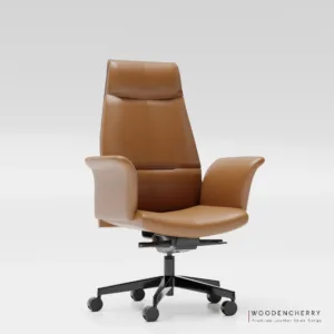 Leatherite office Chairs Pale yellow