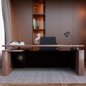 Classic Executive Tables with side Drawers (Exotic Seesham wood)