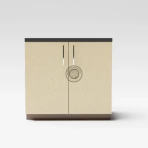 Cabinets with Double Door, dual shelf (MDF Board)