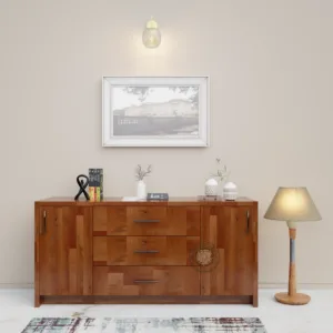 Solid wood Cabinets with Drawer and Single doors